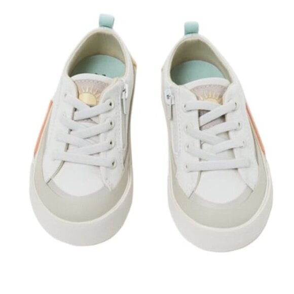 ZARA BABY/ MIXED FABRIC SNEAKERS WHITE | 6411/930 - Picture 3 of 5